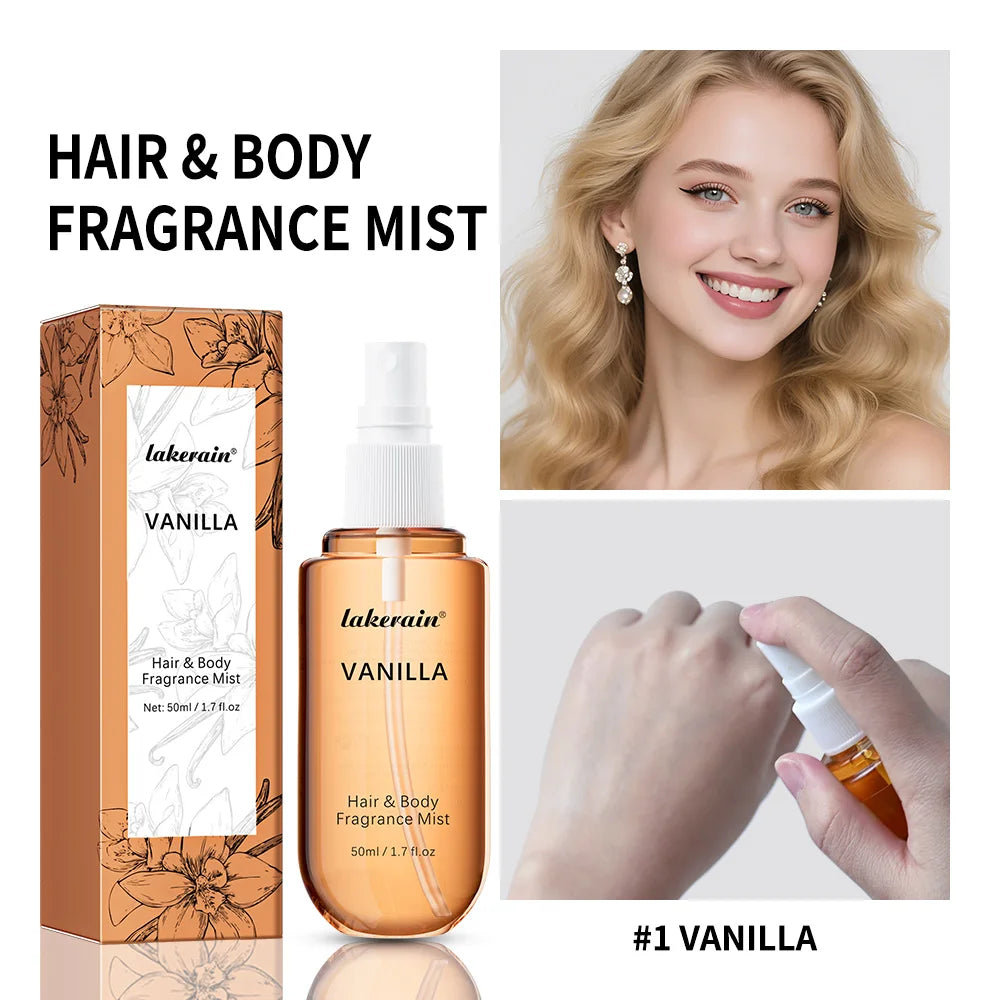Perfume for Men Women Use For Skin Body & Hair Fragrance Mist Luxury Long Lasting Perfume Collection Vanilla and Rose