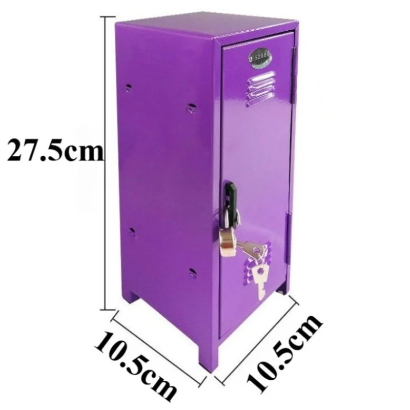 Cute Organizer Storage Boxes Multi-purpose Modern Storage Cabinets Metal Cosmetic Display Cabinet Organizer Boxes for Bedroom