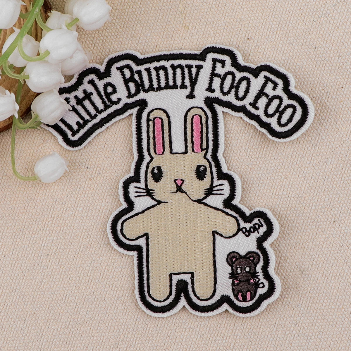 Cartoon Black Cat Patch Cute Crow Embroidered Patches On Clothes DIY Iron On Patches For Clothing Cute Animal Badge Toys Gift
