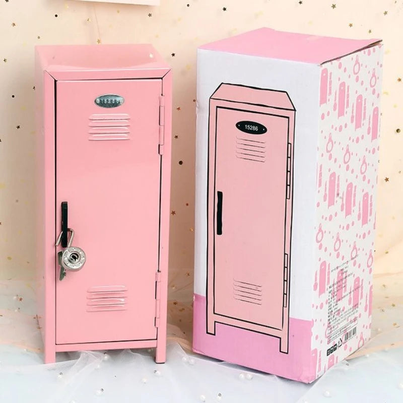Cute Organizer Storage Boxes Multi-purpose Modern Storage Cabinets Metal Cosmetic Display Cabinet Organizer Boxes for Bedroom