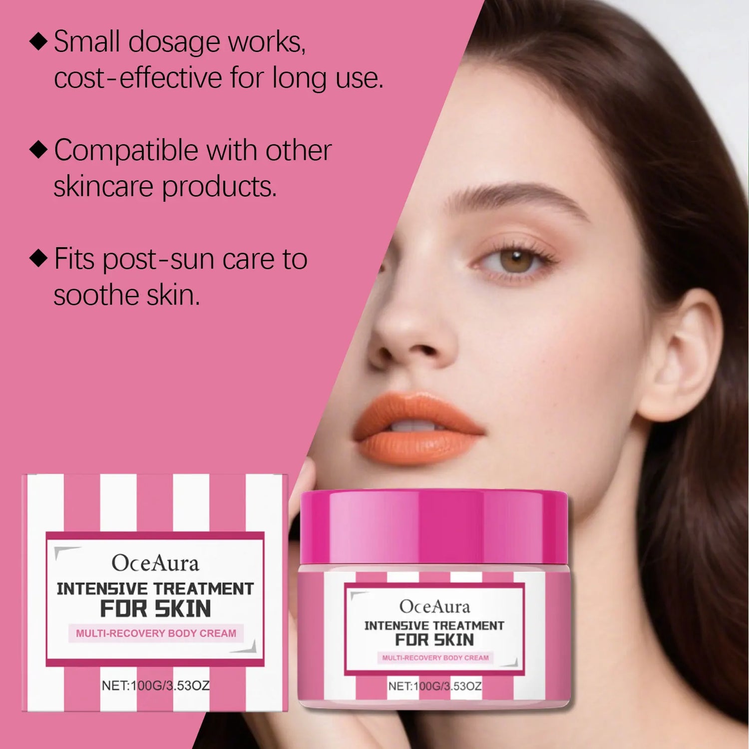 Body Moisturize Cream Repair Damage Firm Skin Lasting Fragrance Non-Greasy Refresh Enhance Elasticity Body Massage Cream Hydrate
