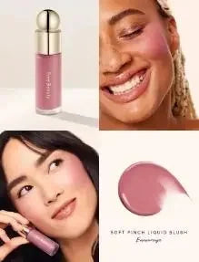 Rare Beauty Makeup Set Liquid Highlights It Remains Moist and Does Not Dry Out Blush Cream Lustrous Moist Nature Liquid Blush