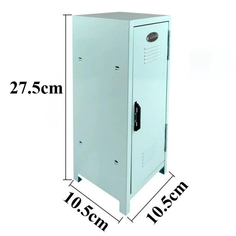 Cute Organizer Storage Boxes Multi-purpose Modern Storage Cabinets Metal Cosmetic Display Cabinet Organizer Boxes for Bedroom