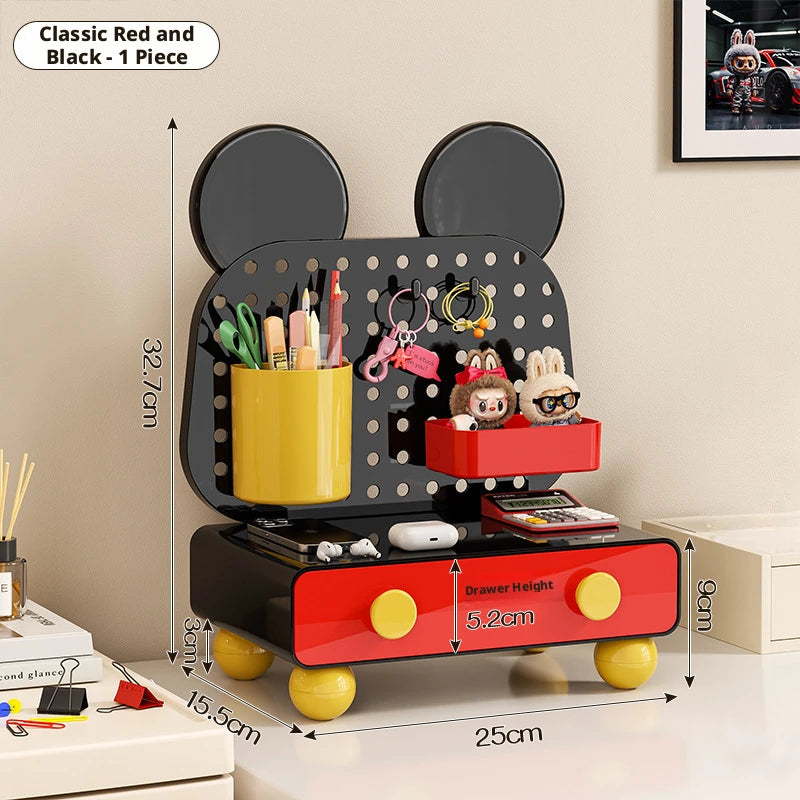 Cute and stylish stationery storage box and organizer for keys, dormitory drawer box,miscellaneous items, office desk