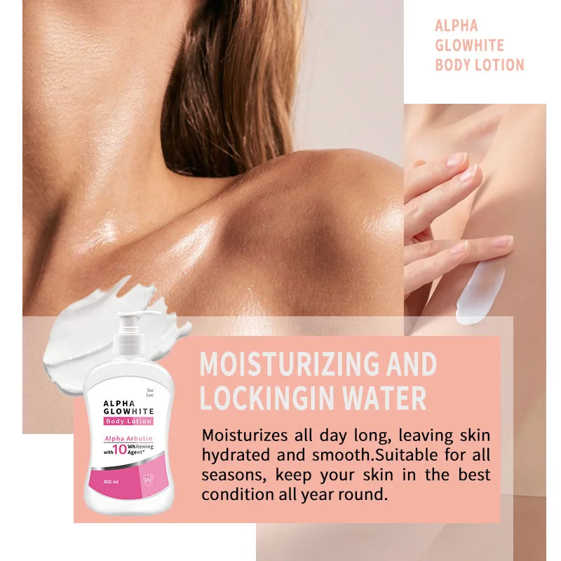Hydrating Brightening Body Lotion Moisturizing Cream Evens Skin Tone Fades Dark Areas Enhances Radiance Nourishes Dry Skin For