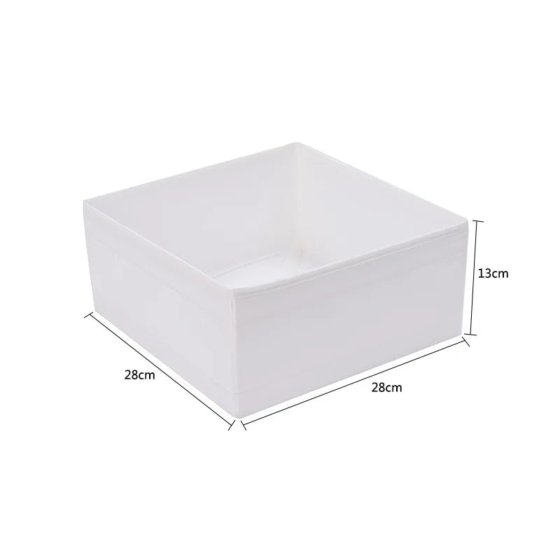 Oxford Drawer Organizer Box for Underwear Clothes Storage Box Bra Socks Foldable Closet Organizer Boxes Desk Storage Organizer