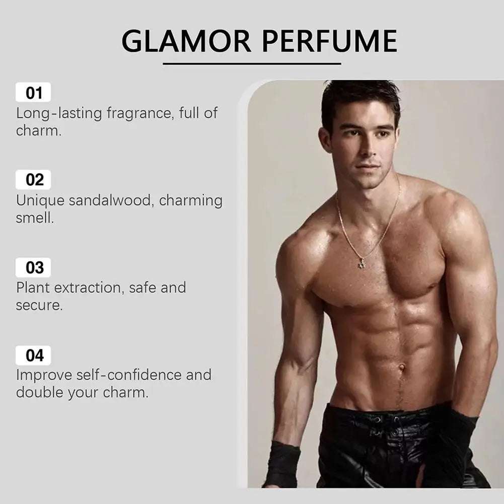 Portable Men's Dating Fragrance Spray,All Day Lasting Fragrance for Romantic Nights, Lasting Enhance Attractiveness&Confidence