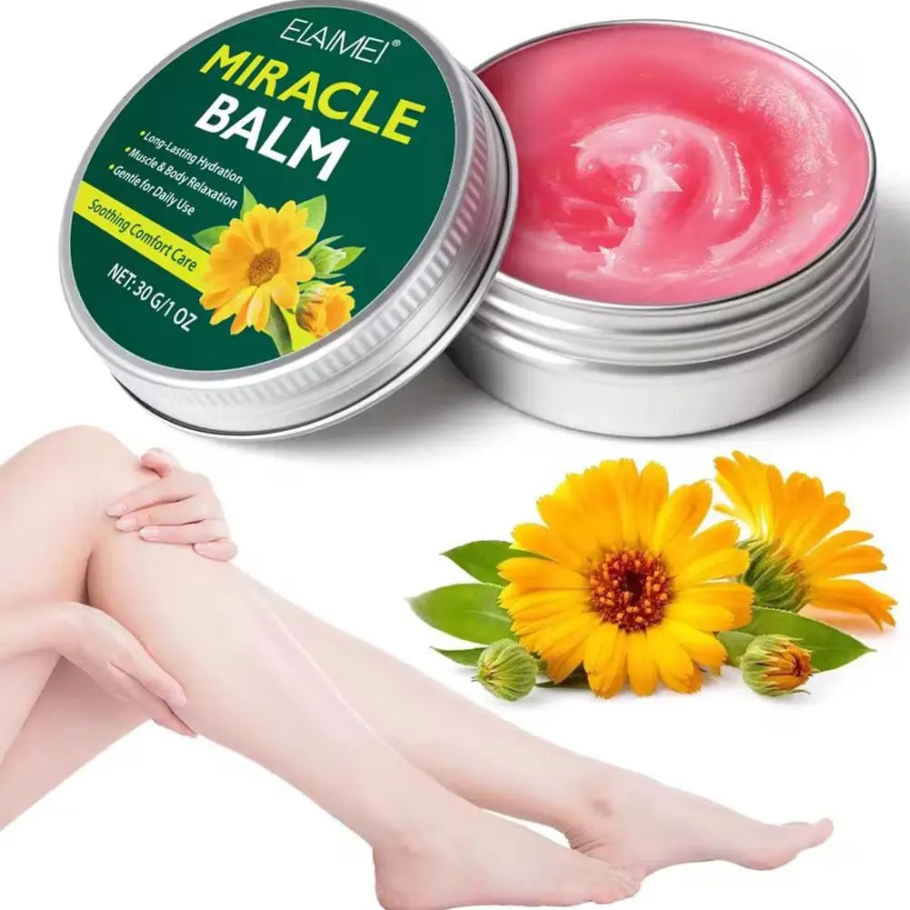 Massage Moisturizing Body Balm Compact Deep Hydrating Soothing Non Greasy Fast Absorption Whole Body Daily Skin Care