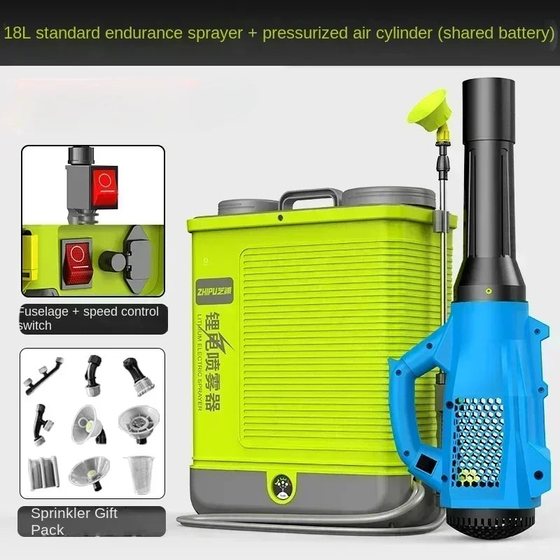 Electric Disinfection Sprayer with New Air Duct for Epidemic Prevention and High-pressure Agriculture