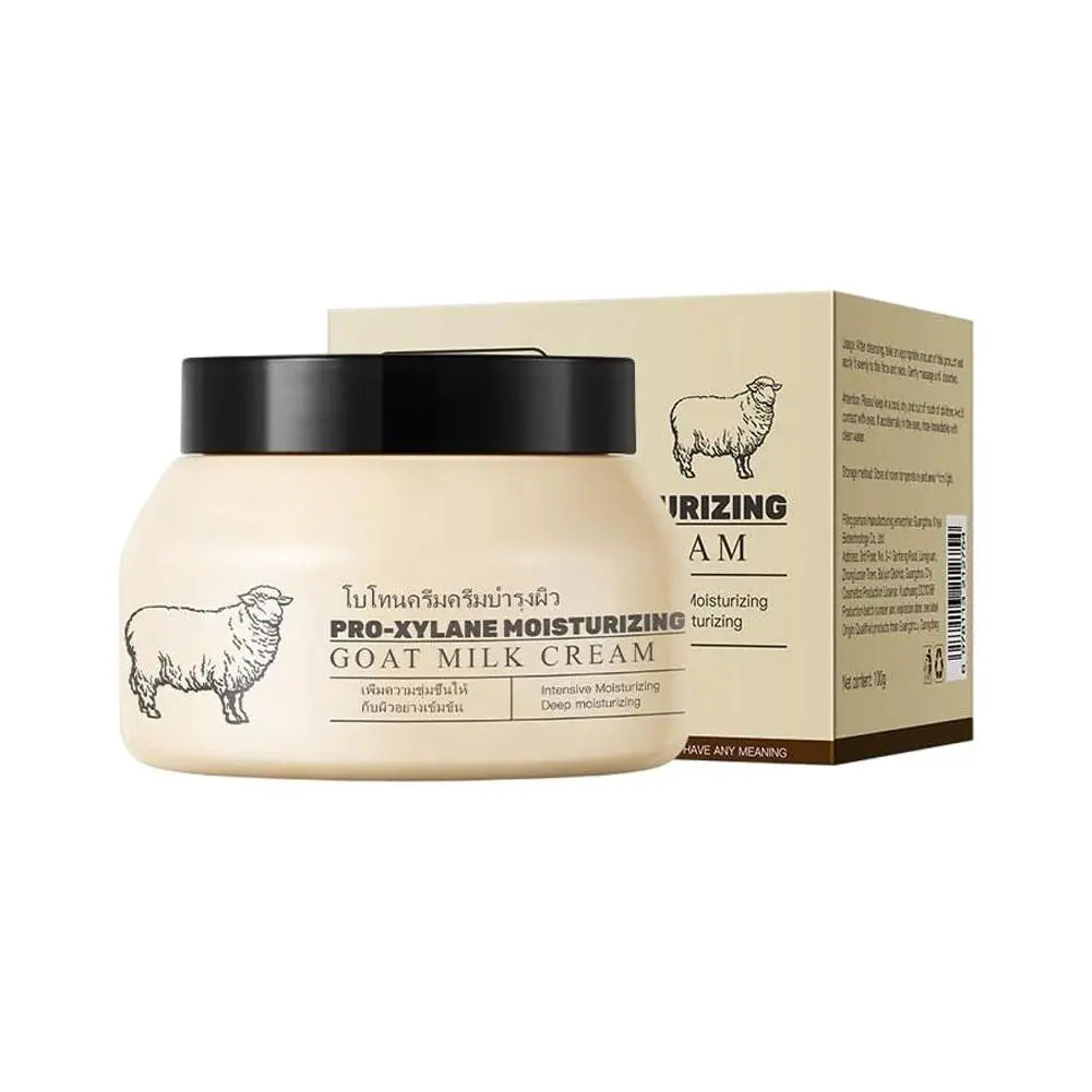 Goat Milk Cream Moisturizing Skin Hydration Moisturizing Body Milk Popping Milk Cream