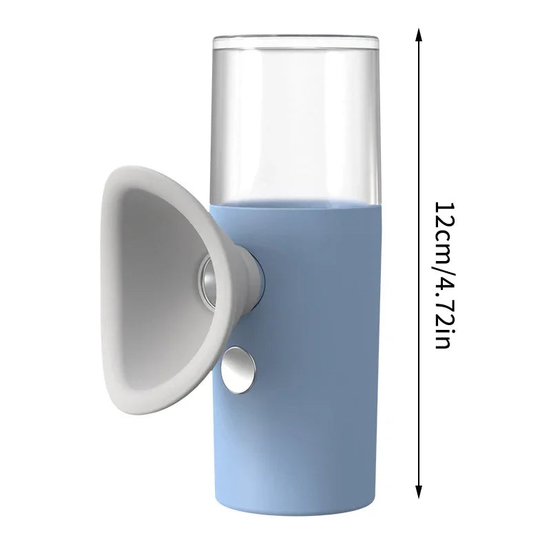 Nano Eye Mist Sprayer Electric Eye Steamer with Compress Moist Relief Dry Eyes Portable Eye Mister Drops Tool