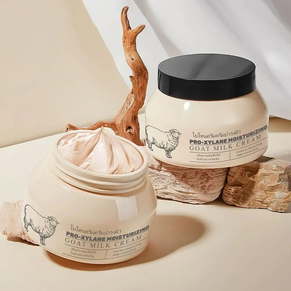 Goat Milk Cream Moisturizing Skin Hydration Moisturizing Body Milk Popping Milk Cream