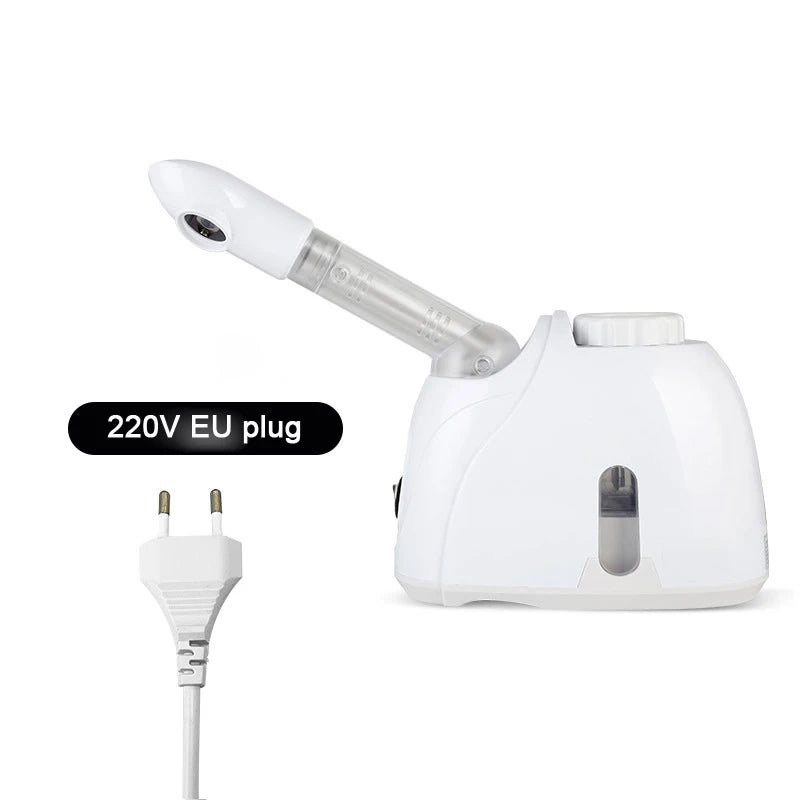 Portable Nano Mist Sprayer Vaporizer Electric Facial Sauna Moisturizer Hot Ionic Steam Sauna Ozone Spray Face Nose Steamer
