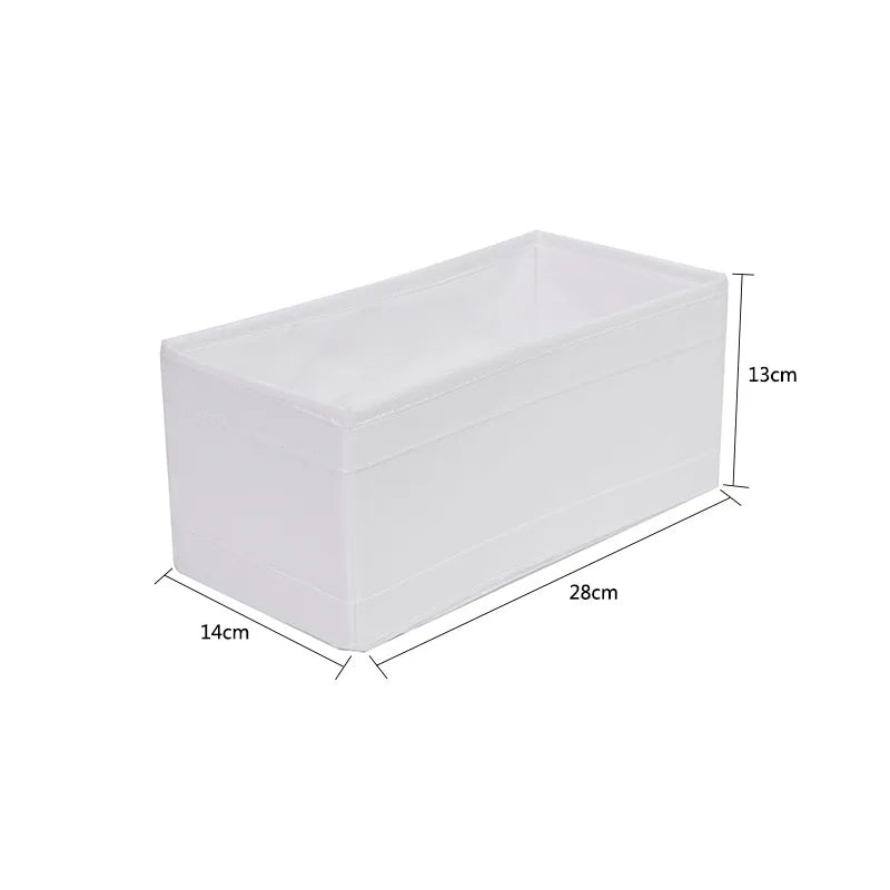 Oxford Drawer Organizer Box for Underwear Clothes Storage Box Bra Socks Foldable Closet Organizer Boxes Desk Storage Organizer