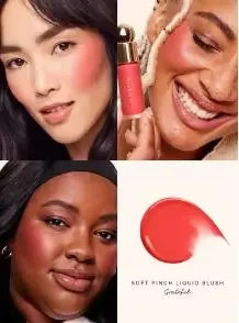 Rare Beauty Makeup Set Liquid Highlights It Remains Moist and Does Not Dry Out Blush Cream Lustrous Moist Nature Liquid Blush