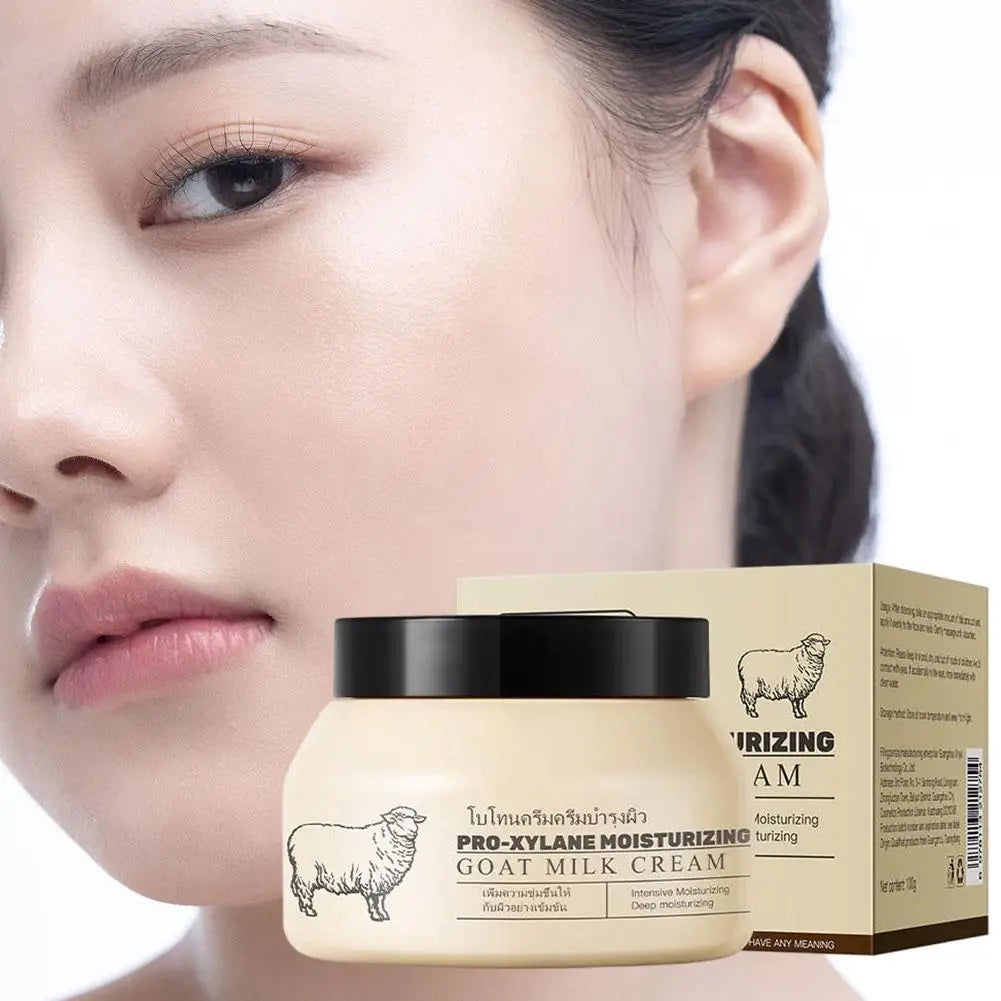 Goat Milk Cream Moisturizing Skin Hydration Moisturizing Body Milk Popping Milk Cream
