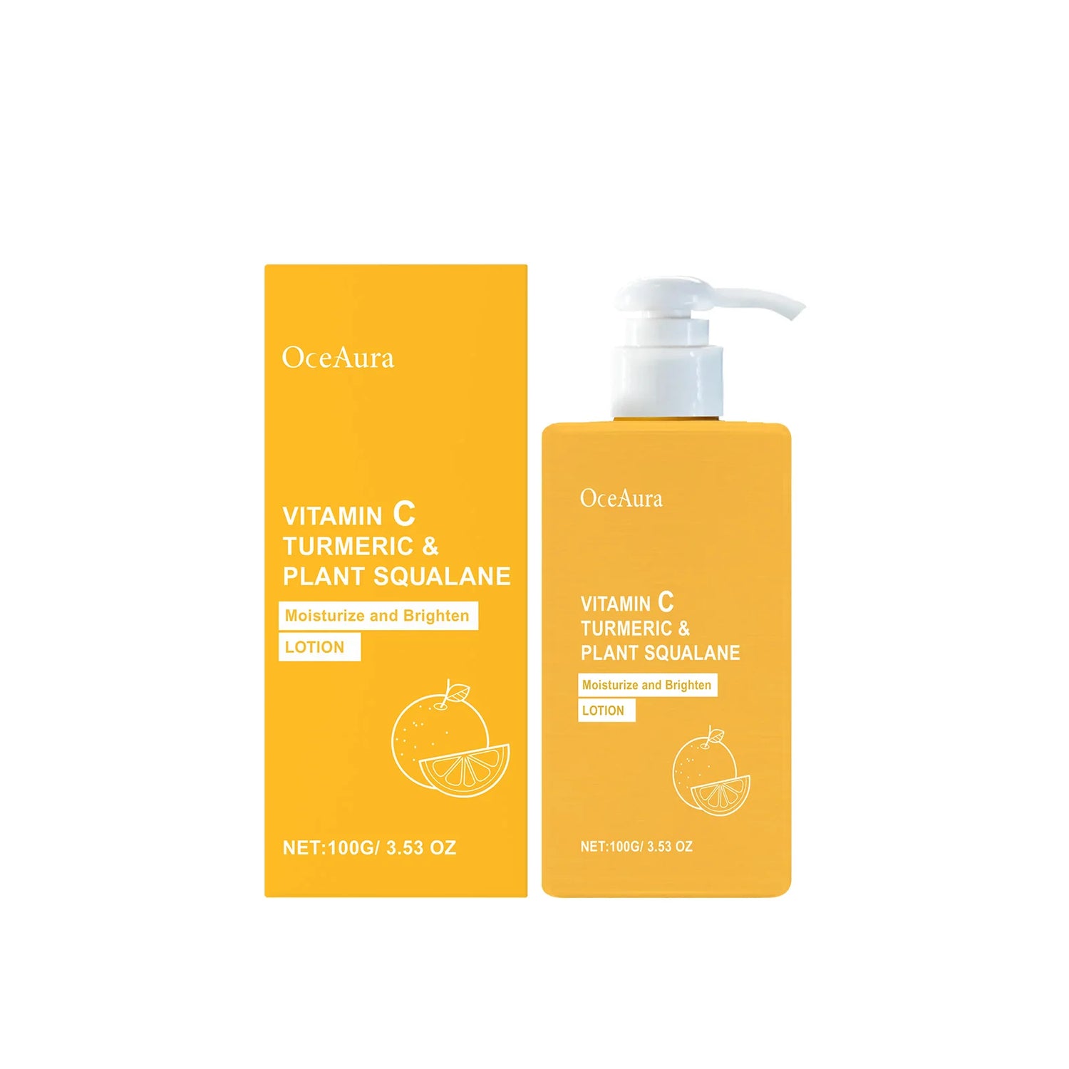Turmeric Vitamin C Brightening Body Cream Deep Moisturizing Gentle Exfoliation Improve Dullness Even Skin Tone Nourishing Lotion