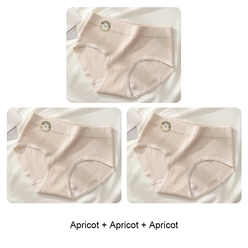 Underwear for Women Fashion Solid Panties Set Pack Sports Women's Lingerie Sexy Briefs Triangular Underpants Seamless Intimates