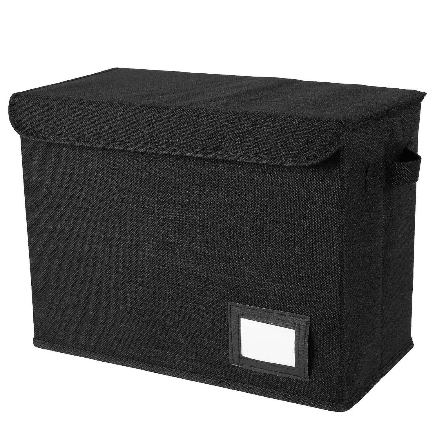 Foldable Clothing Storage Box Large Capacity Sundries Organizer Toys Comic Book Bin With Lid and Handle Home Organiza