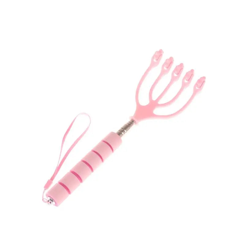 Scalable Head Massager Scalp Neck Comb Roller Five Finger 5 Claws Ball Hand Held Relax Spa Hair Care For Hair Stress Relief