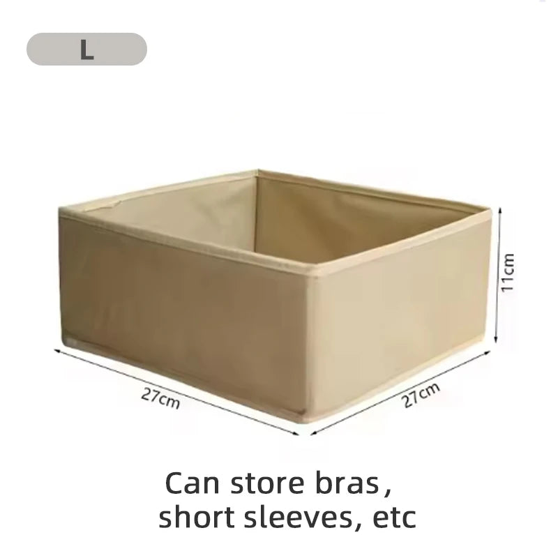 Drawer Organizers Box Clothes Underwear Socks Storage Box Wardrobe Closet Organizers and Storage Foldable Cabinet Separator Case