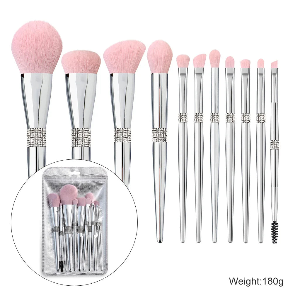 Luxury Makeup Brushes Set Private Label Professional Pink Synthetic Hair Foundation Powder Contour Eyeshadow Make up Brushes