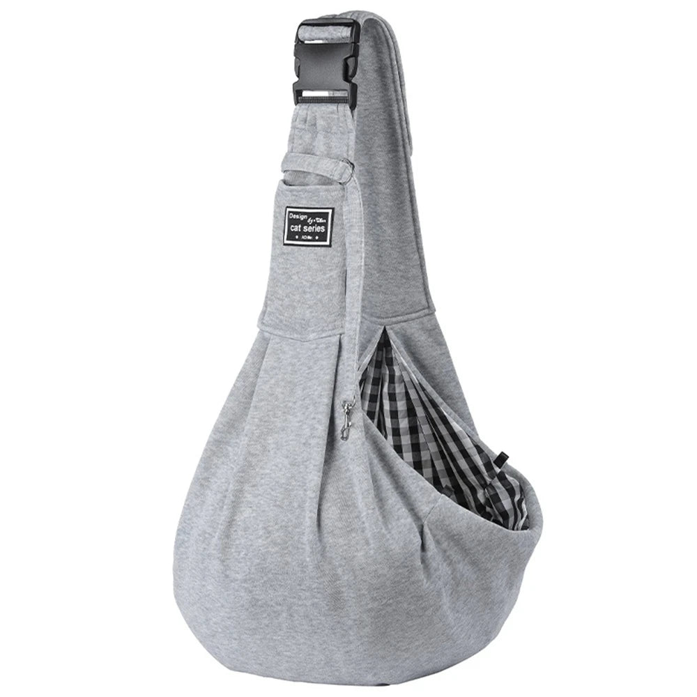 Adjustable Pet Dog Carrier Bag Outdoor Travel Puppy Single Shoulder Bags Dogs Comfort Sling Handbag Corgi Puppy Tote Pouch