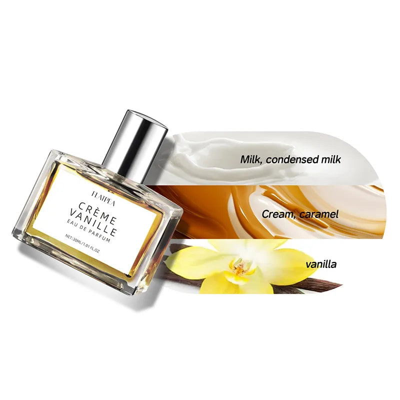 Caramel Vanilla Perfume High-end Gourmand Scent Creamy Honey Sweet Scent Body Spray Long-lasting Fresh Unisex Eau De Toilette