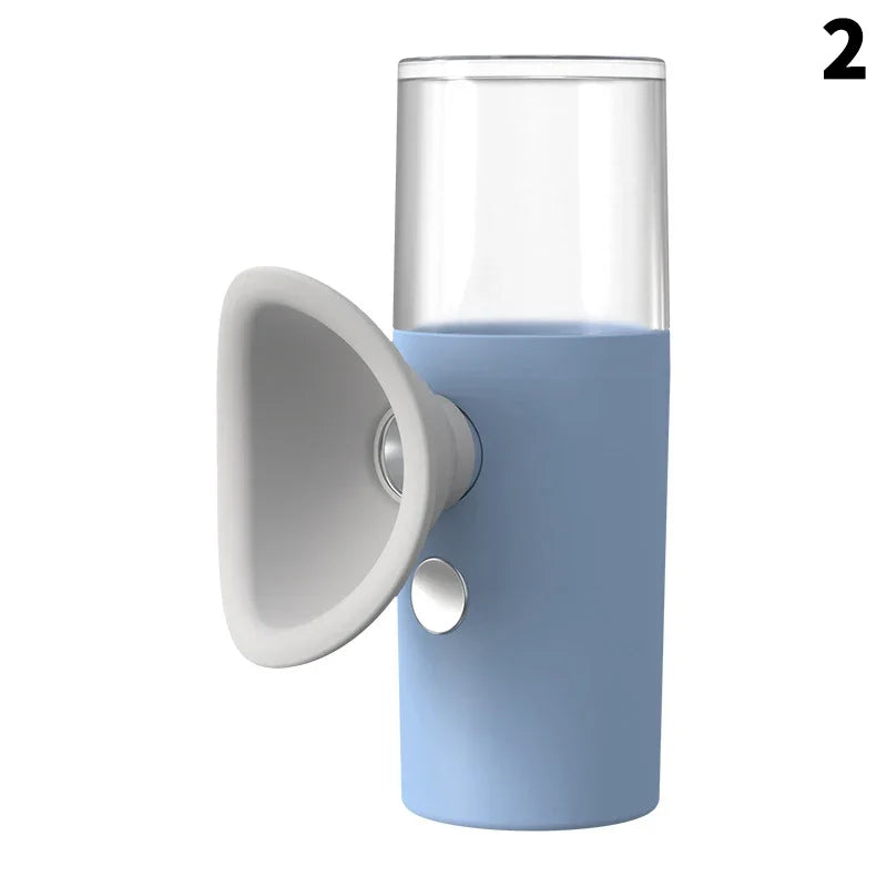 Nano Eye Mist Sprayer Electric Eye Steamer with Compress Moist Relief Dry Eyes Portable Eye Mister Drops Tool