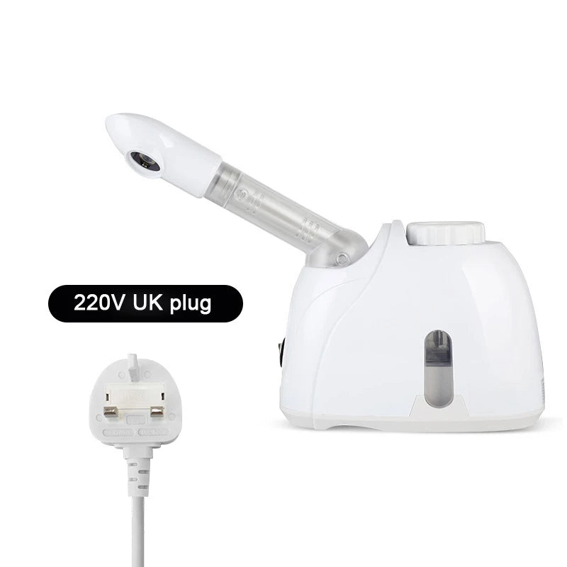 Portable Nano Mist Sprayer Vaporizer Electric Facial Sauna Moisturizer Hot Ionic Steam Sauna Ozone Spray Face Nose Steamer