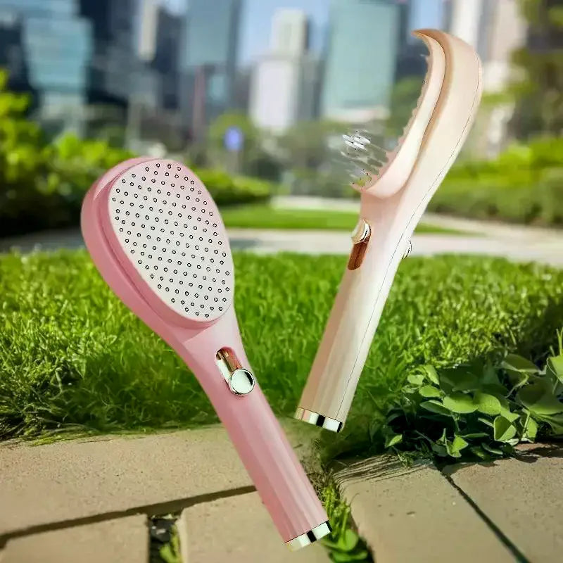 Portable Telescopic Comb With Scalp Massage Self-Cleaning - Women's Salon Styling Tool Compact Magic Comb