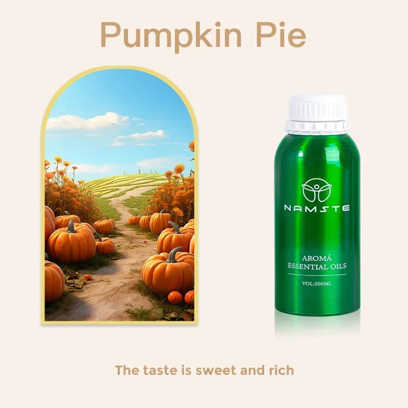 Essential Oils 500ml for Aromatic Diffuser Perfume Oil Air Freshener Smell for Home Fragrance Device Hotel Scent Diffuser Oil