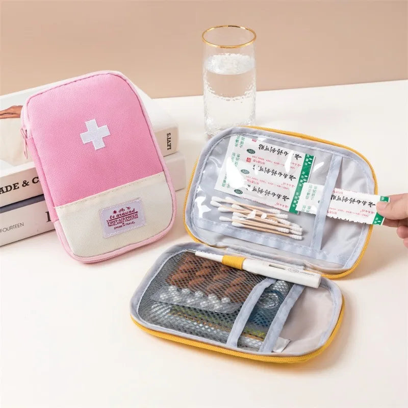 Portable First Aid Kit for Outdoor Camping and Hiking Mini Medicine Bag for Household Use Business First Aid Emergency Kit