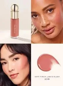 Rare Beauty Makeup Set Liquid Highlights It Remains Moist and Does Not Dry Out Blush Cream Lustrous Moist Nature Liquid Blush