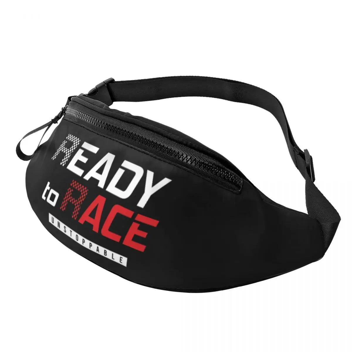 Cool Ready To Race Fanny Pack for Running Women Men Enduro Cross Motocross Bike Life Crossbody Waist Bag Phone Money Pouch
