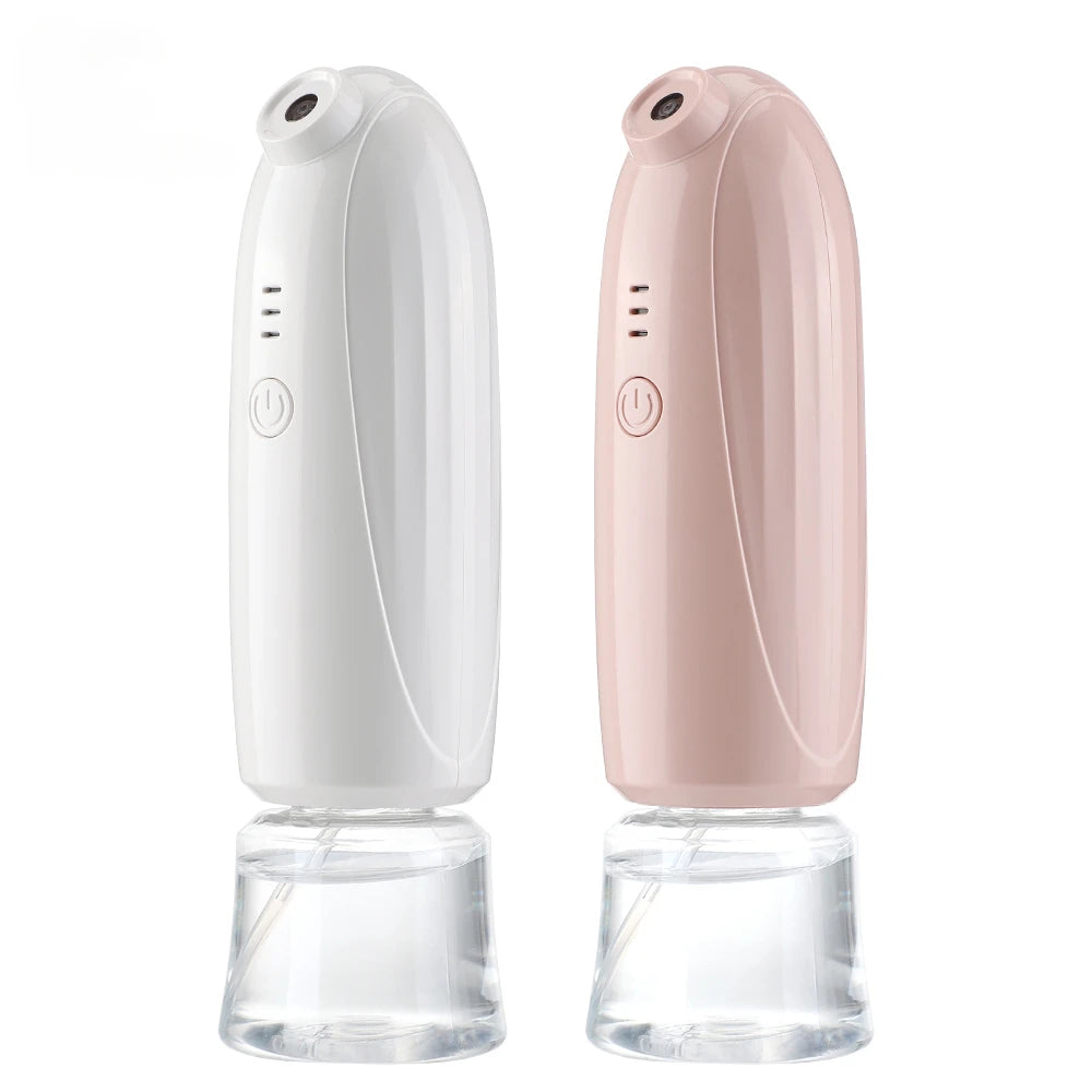 Mini Nano Mist Sprayer Face Steamer New Mini Air Compressor Kit Facial Airbrush Sprayer Water Oxygen Steam Device Humidifier