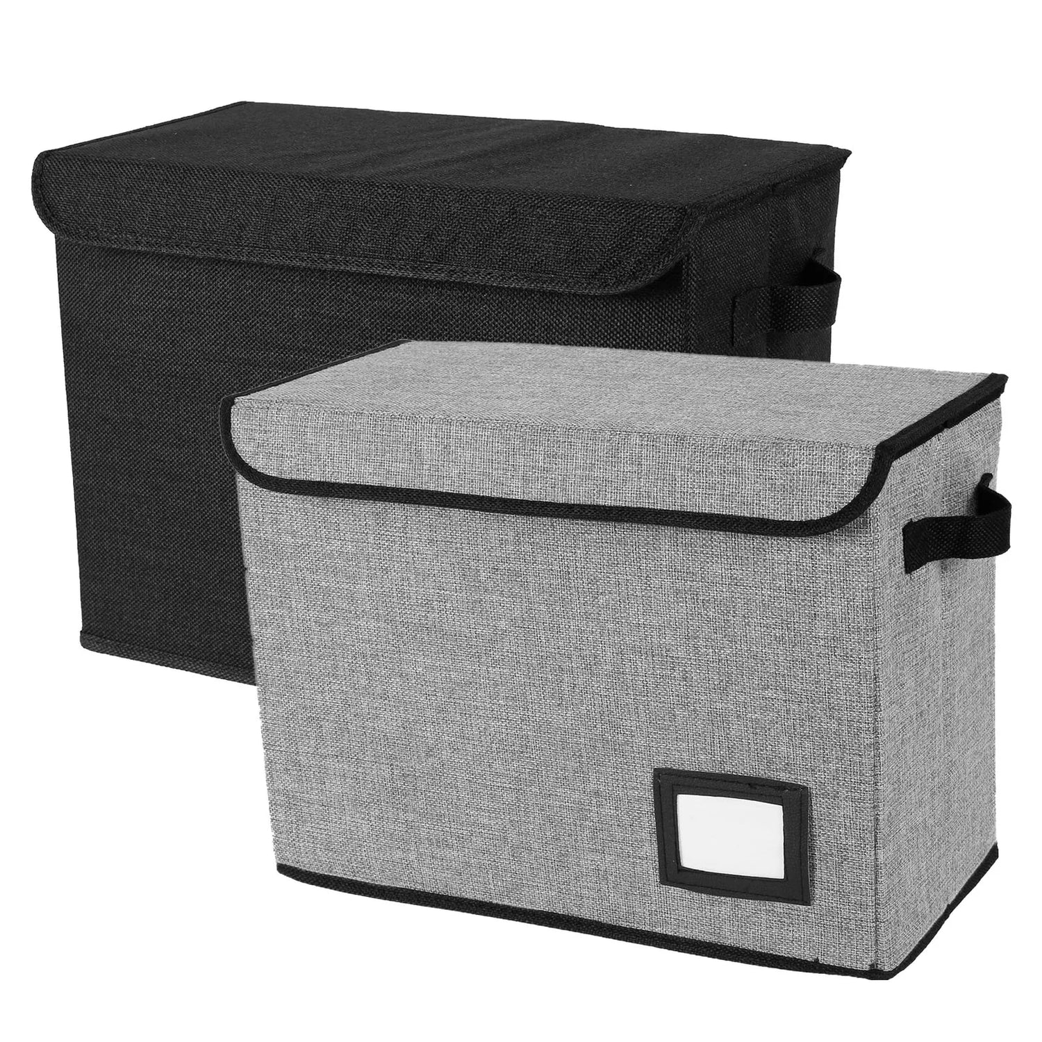 Foldable Clothing Storage Box Large Capacity Sundries Organizer Toys Comic Book Bin With Lid and Handle Home Organiza