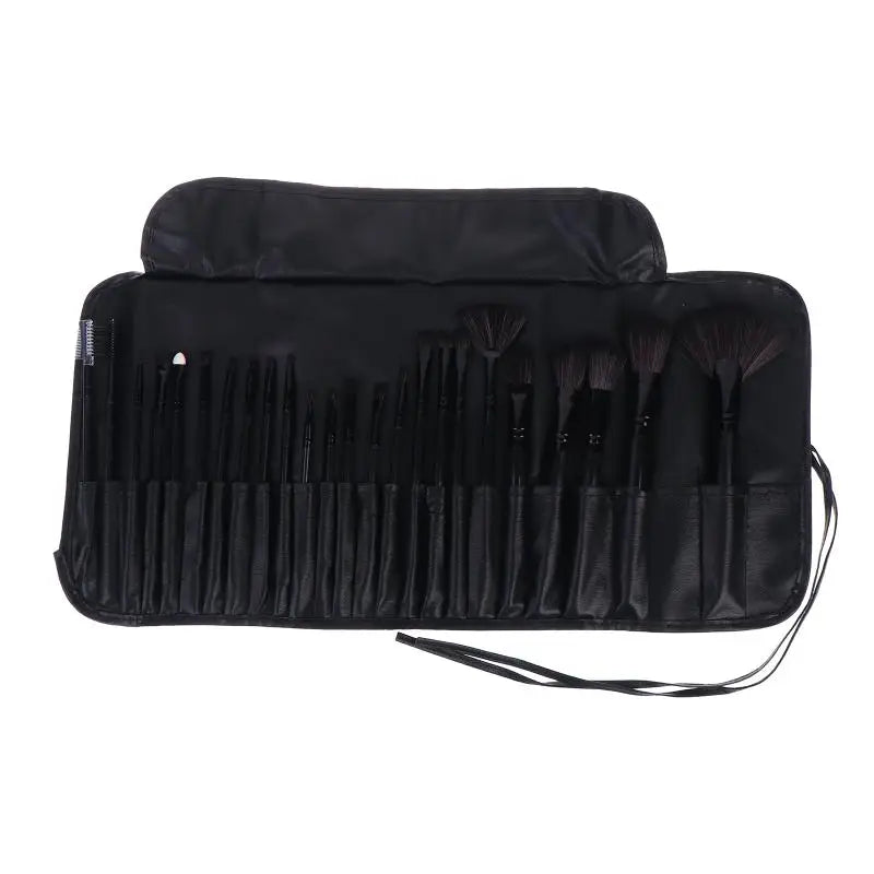 Professional 24Pcs Beauty Brush Set Includes All Makeup Brushes with Organizer Bag for Personal and Travel UseHot