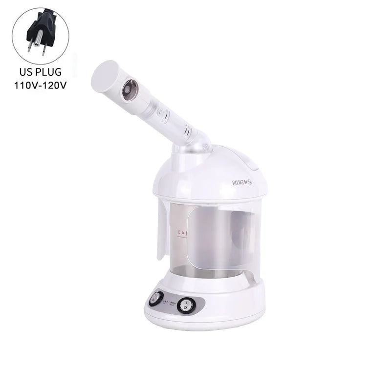 Facial Spray Vapor Steamer Face Moisturizer Ozone Steam Freshener Water Vaporizer Humidifier Steamer Machine Table Top Mini Spa