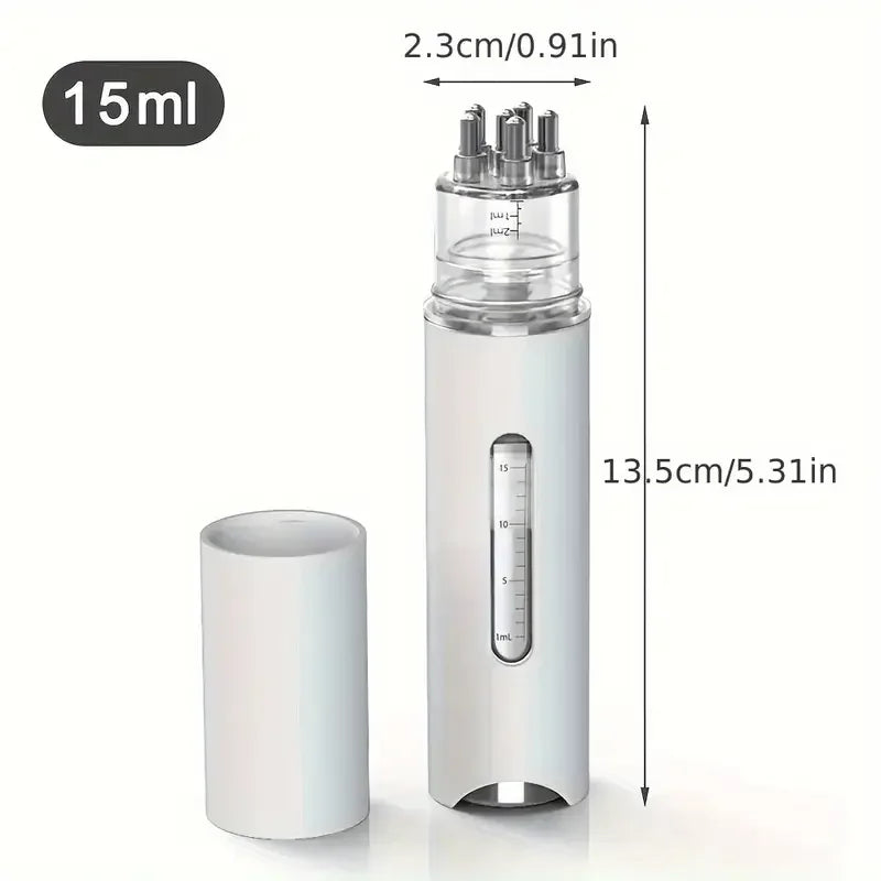 Portable Scalp Applicator Comb - Mini Massage Comb with Essential Oil Liquid Guide, Plastic, Hair Care Tool, Scalp Massage Comb