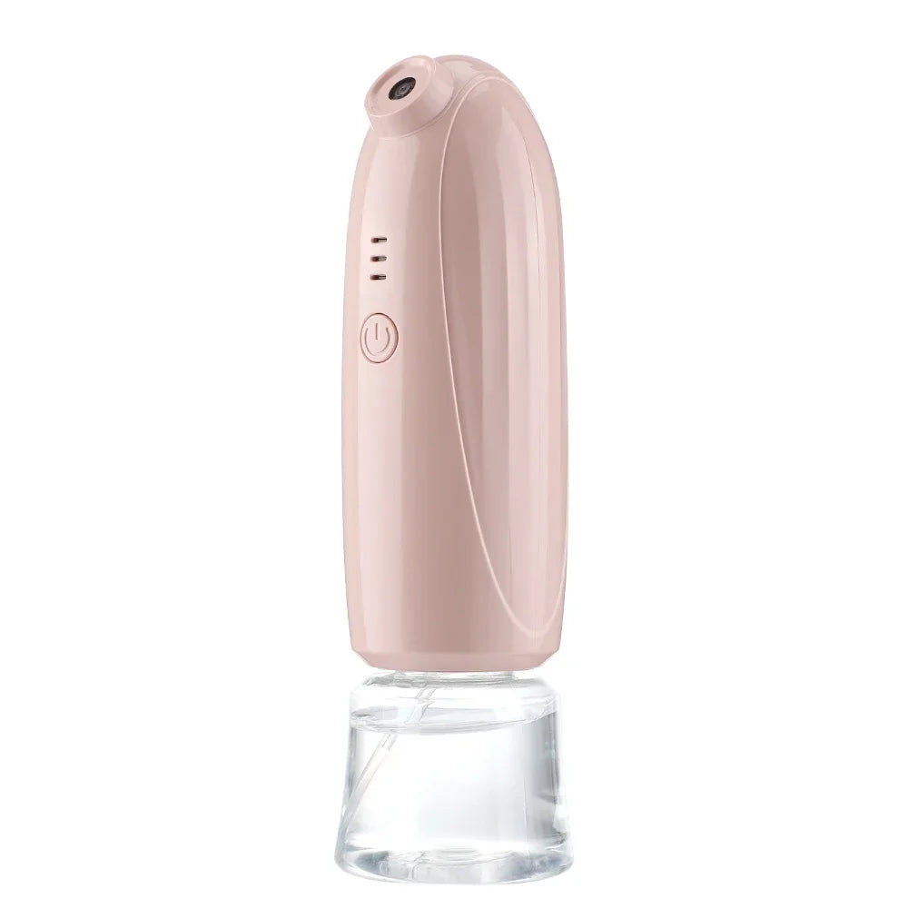 Mini Nano Mist Sprayer Face Steamer New Mini Air Compressor Kit Facial Airbrush Sprayer Water Oxygen Steam Device Humidifier