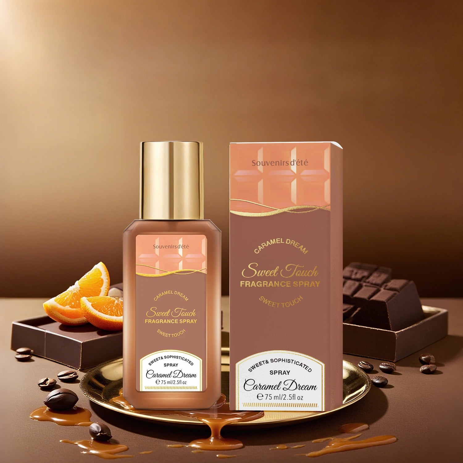 Floral women's light fragrance, fresh and sweet floral notes, elegant and long-lasting fragrance, suitable for romantic dates