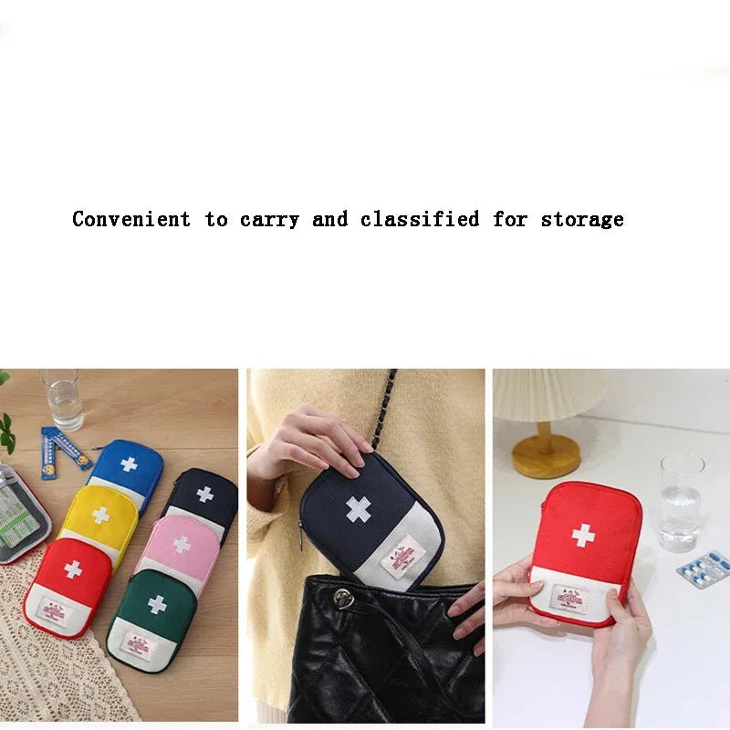 Portable First Aid Kit for Outdoor Camping and Hiking Mini Medicine Bag for Household Use Business First Aid Emergency Kit