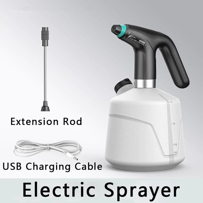 Electric Plant Spray Bottle Automatic Watering Fogger USB Electric Sanitizing Sprayer Watering Machine Plants for Garden Tool