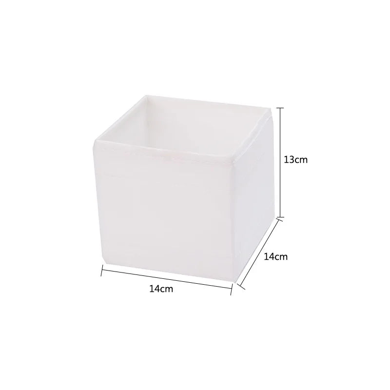 Oxford Drawer Organizer Box for Underwear Clothes Storage Box Bra Socks Foldable Closet Organizer Boxes Desk Storage Organizer