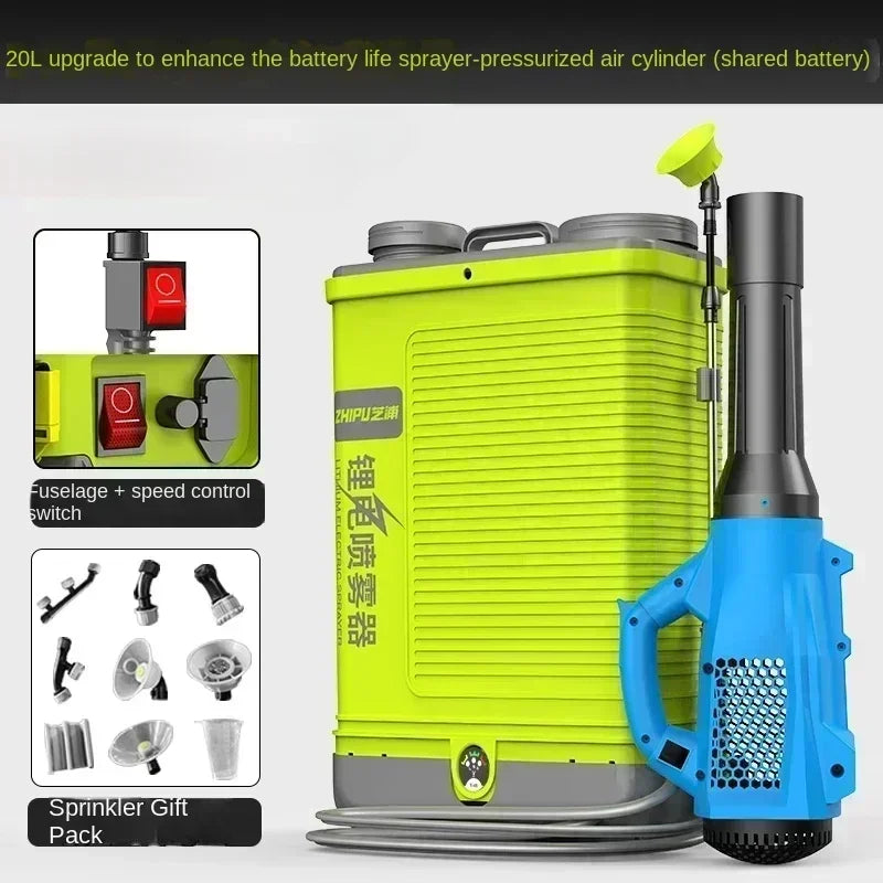 Electric Disinfection Sprayer with New Air Duct for Epidemic Prevention and High-pressure Agriculture