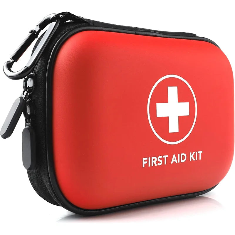 Portable First Aid Kit Outdoor Household Zipper Medical Bag Convenient Storage Medicine Cabinet Multifunctional PU Leather Box