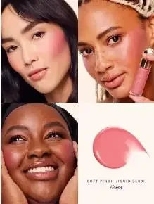 Rare Beauty Makeup Set Liquid Highlights It Remains Moist and Does Not Dry Out Blush Cream Lustrous Moist Nature Liquid Blush