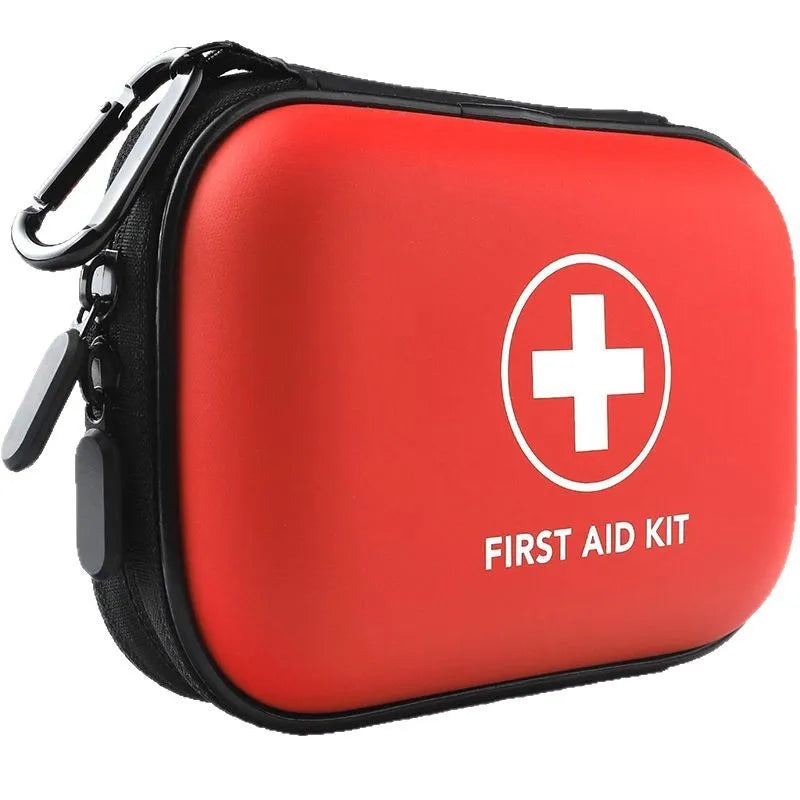Portable First Aid Kit Outdoor Household Zipper Medical Bag Convenient Storage Medicine Cabinet Multifunctional PU Leather Box
