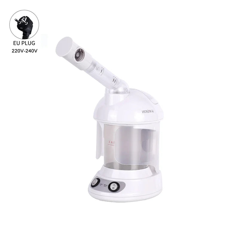 Facial Spray Vapor Steamer Face Moisturizer Ozone Steam Freshener Water Vaporizer Humidifier Steamer Machine Table Top Mini Spa
